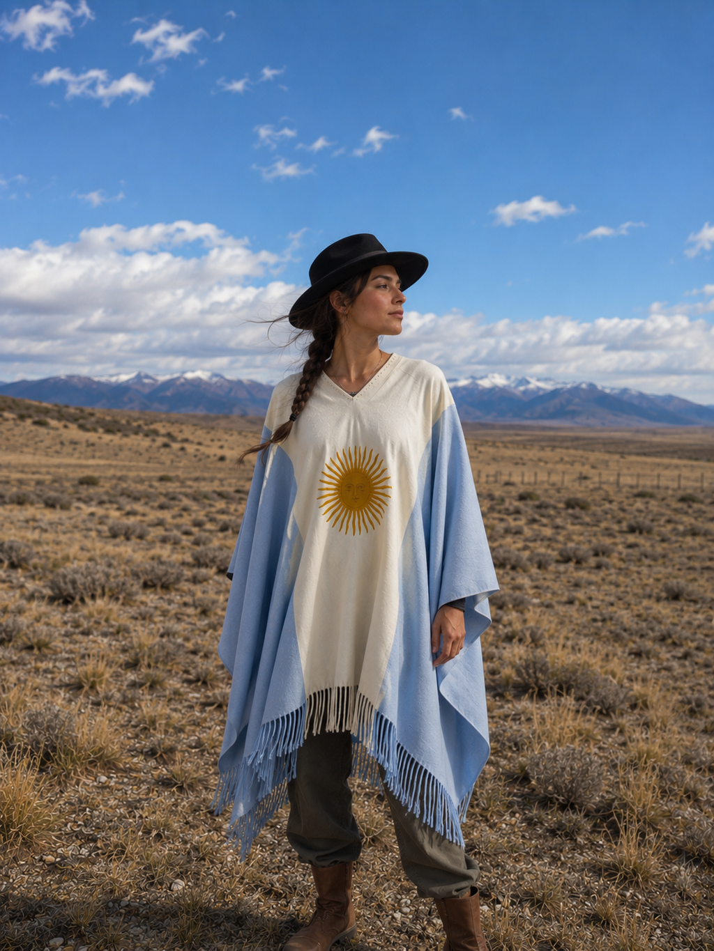 PONCHO ARGENTINÍSIMO