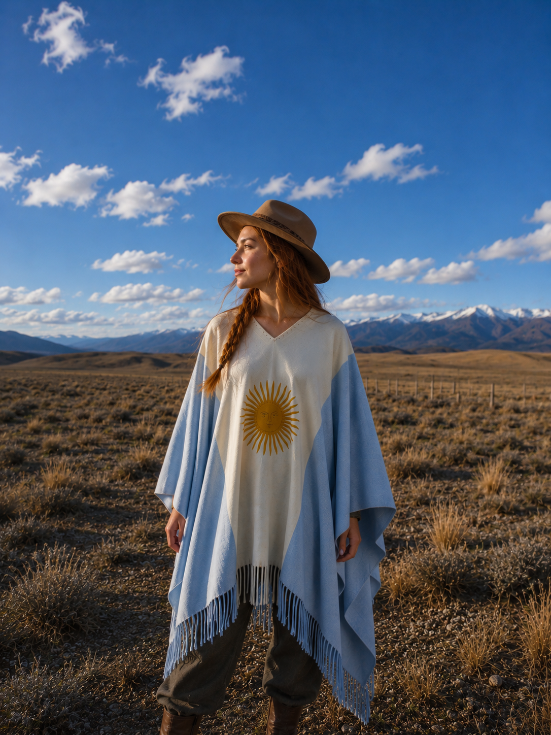 PONCHO ARGENTINÍSIMO